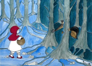 Atelier enfant-Salon du Livre 2019-Musée du Loup-petit chaperon rouge