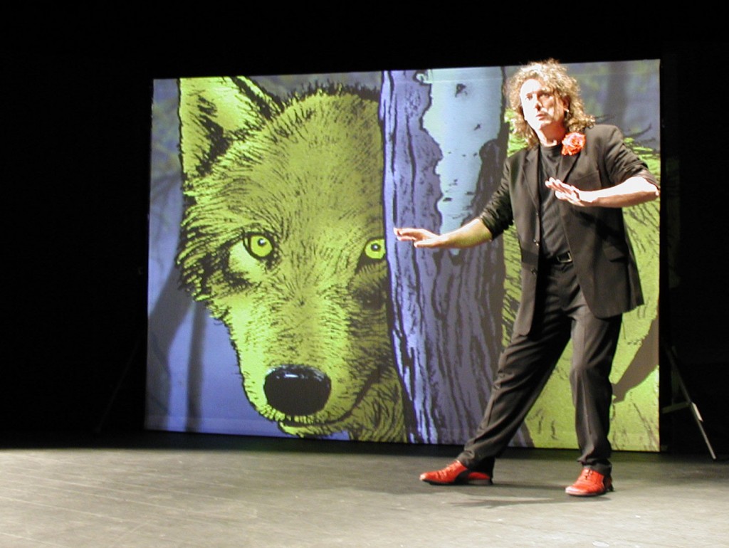 Spectacle oeil du loup