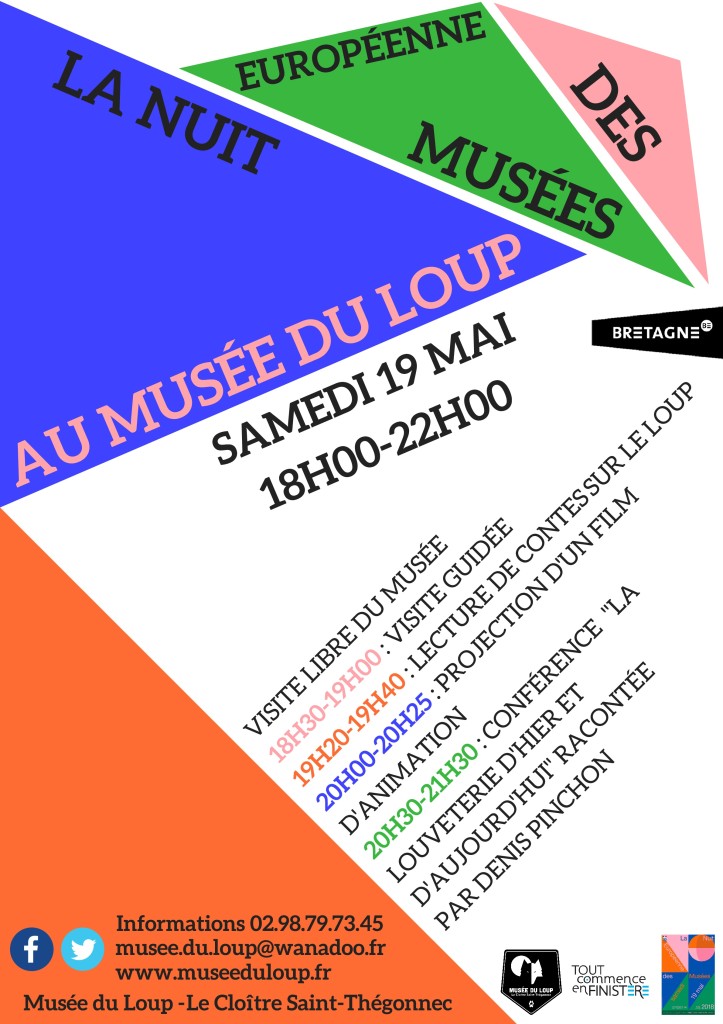 Affiche La Nuit des Musées-19 mai 2018-Musée du Loup-001