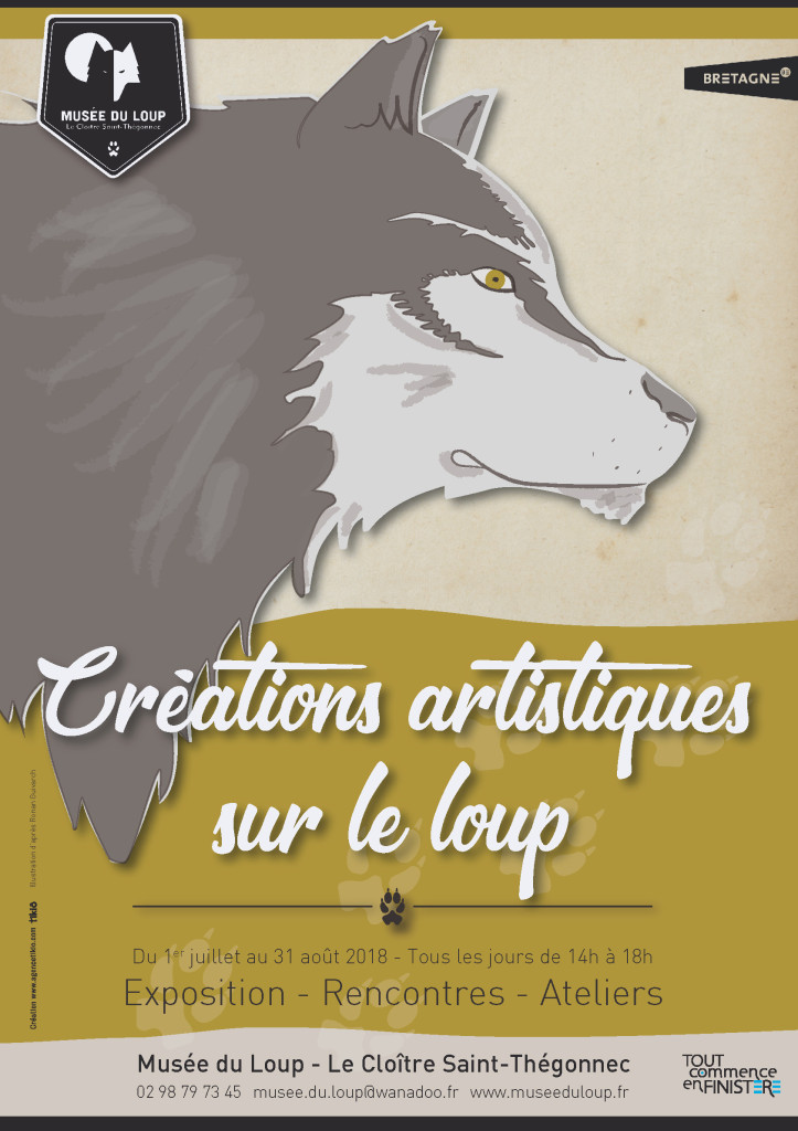 Exposition "Créations artistiques sur le loup"