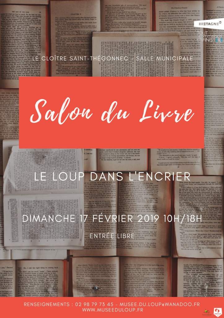 Affiche Salon du Livre 2019-Musée du Loup BQ