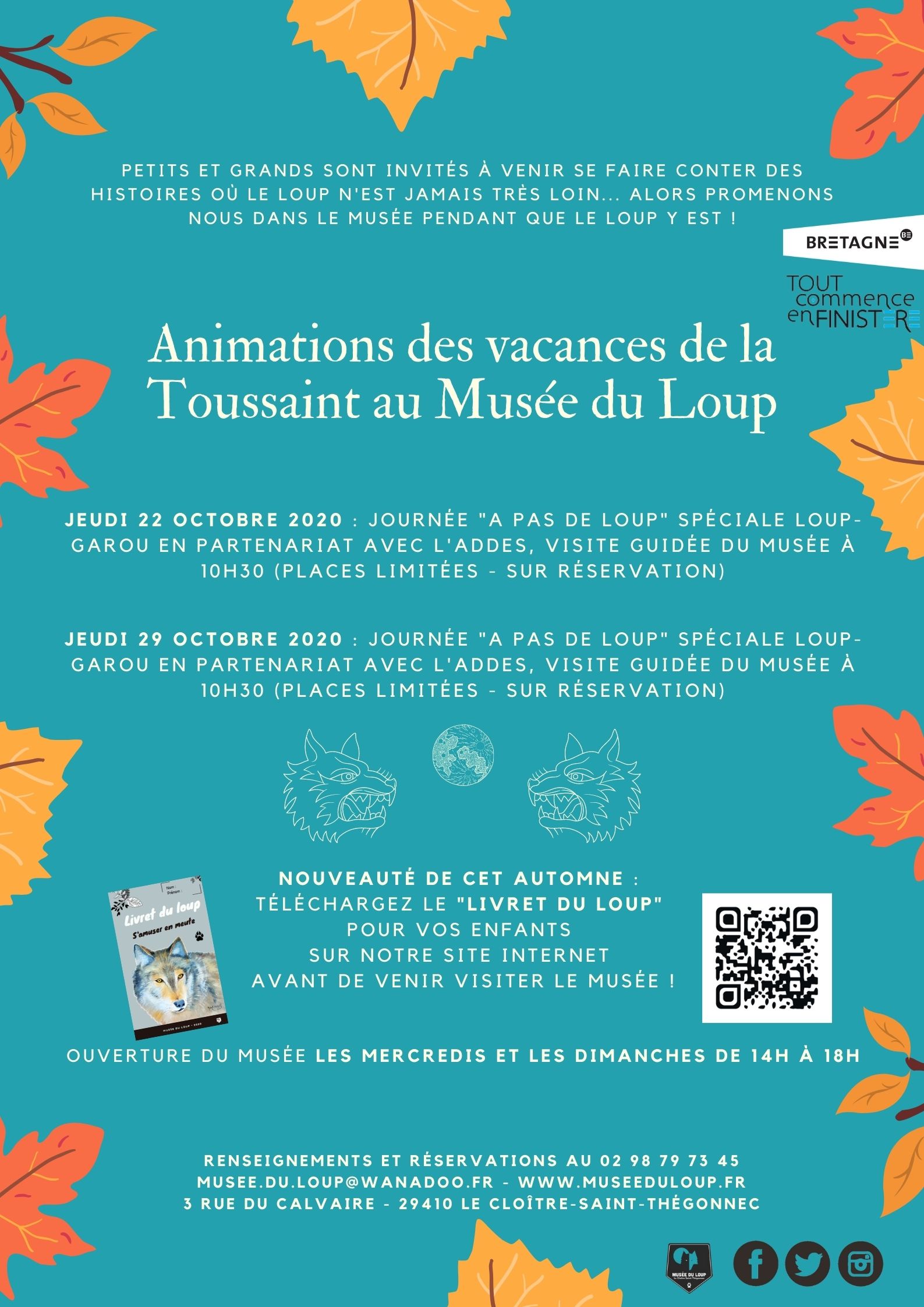 Animations des vacances de la Toussaint 2020 au Musée du Loup (3)
