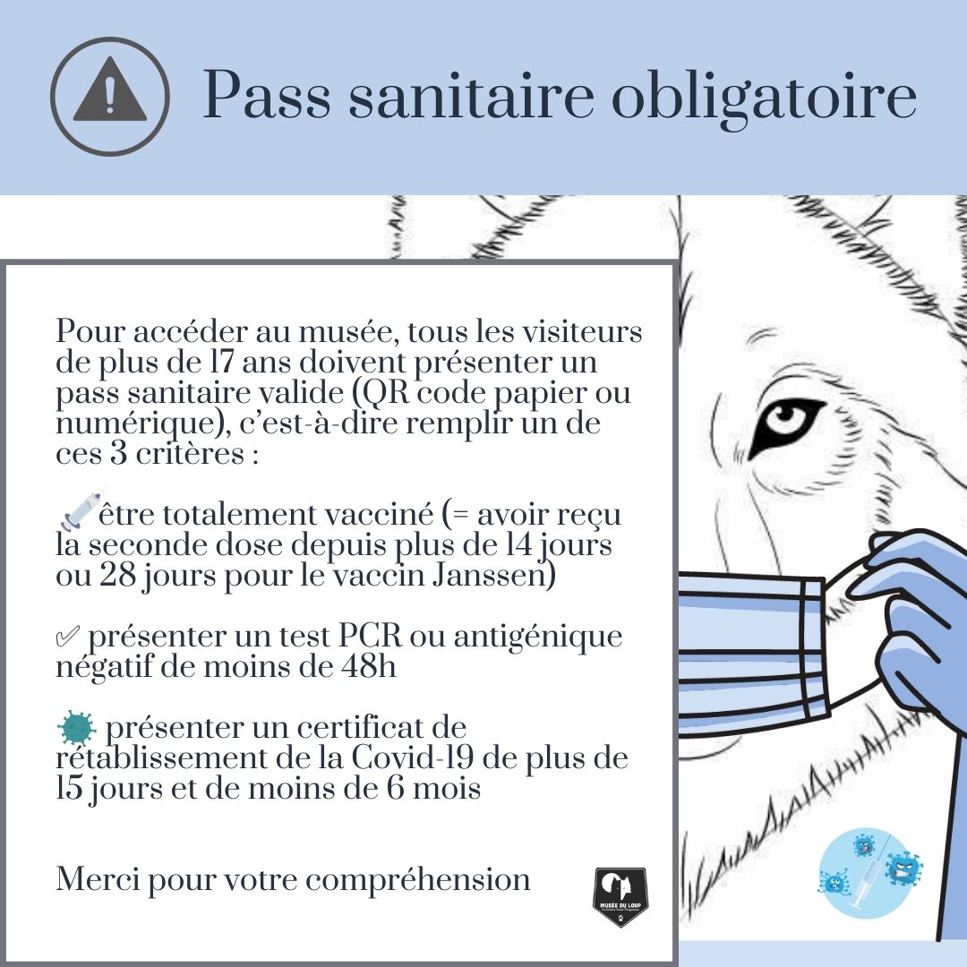 Pass sanitaire obligatoire