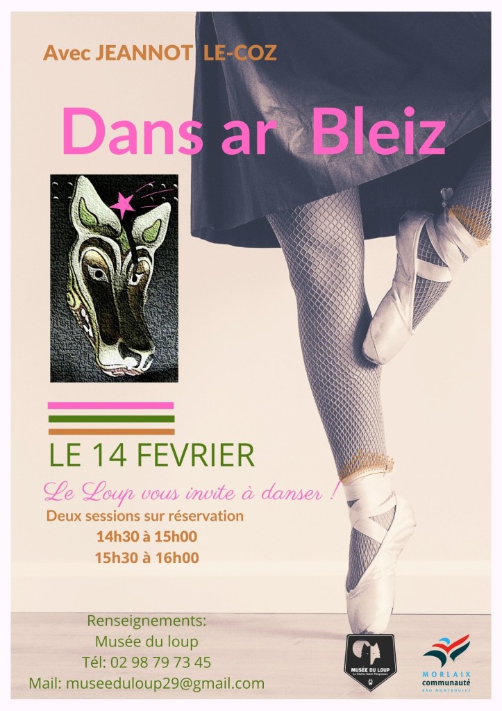 Pêche et Blanc Ballet Danse théâtre Affiche