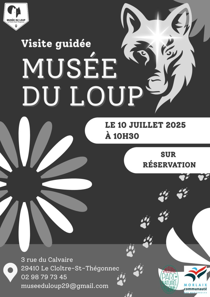 affiche - visite guidée 10 juillet 2025