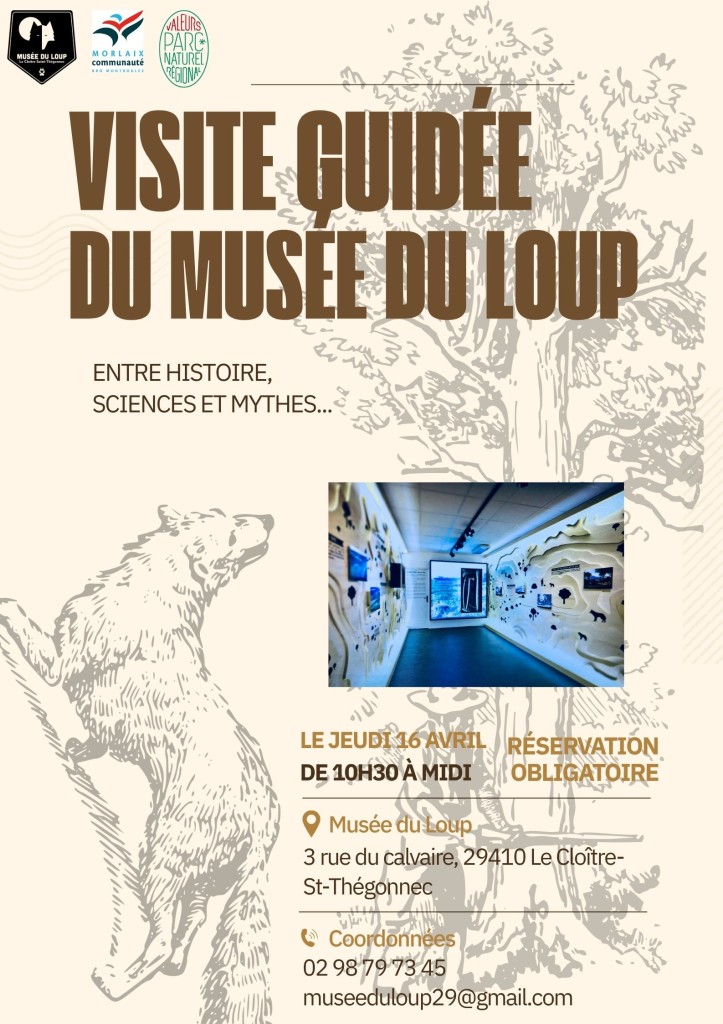 Affiche - visite guidée (16 avril 2026)