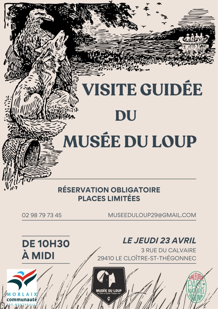 Affiche - visite guidée (23 avril 2026)
